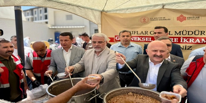 Adıyaman’da geleneksel aşure etkinliği düzenlendi